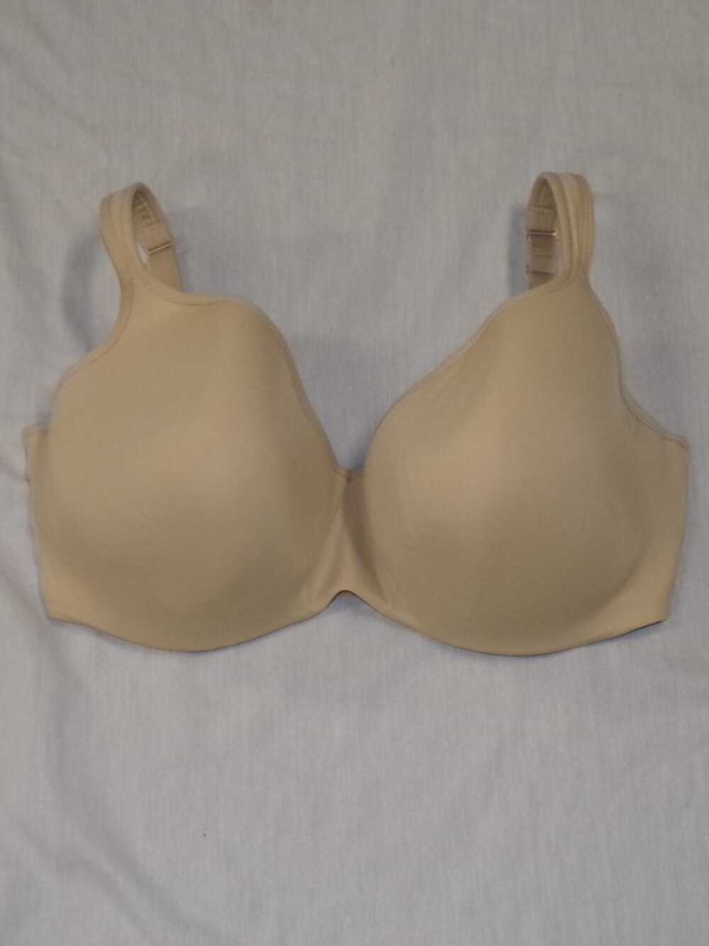 Cacique Smooth Lightly Lined Balconette Nude Bra sz 40G 40 G
